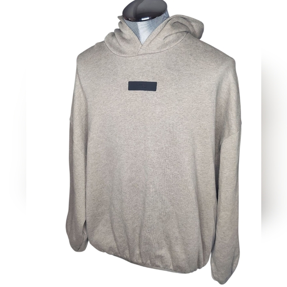Fear Of GOD | Essentials BOGO Plaque | Elastic Stretch Hoodie | Activewear - Picture 1 of 13